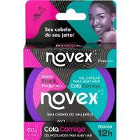 Gel Para Cabelo Novex Santo Black Poderoso Cola Comigo 60g - 1