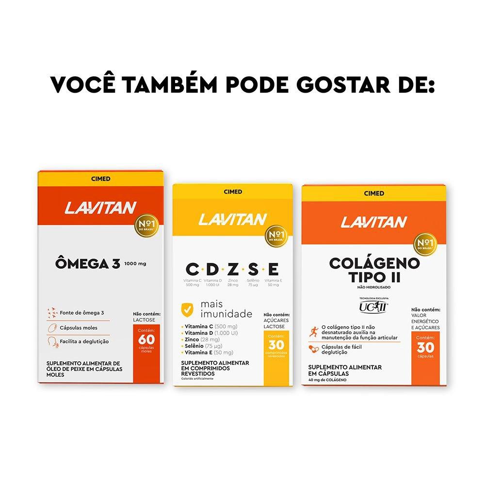 Suplemento Alimentar Lavitan Az Original Com 60 Comprimidos - 6