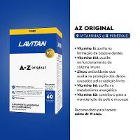 Suplemento Alimentar Lavitan Az Original Com 60 Comprimidos - 5