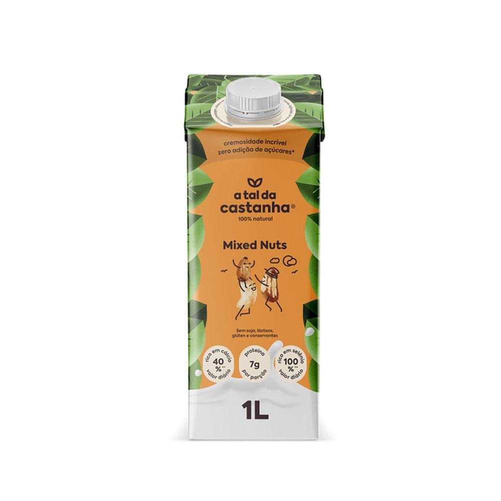 Leite Vegetal Mixed Nuts A Tal Da Castanha 1L - 1