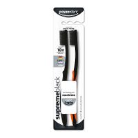 Escova Dental Powerdent Supreme Black 2 Unidades - 1
