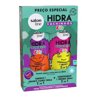 Shampoo+Condicionador Salon Line Hidra Kids Melancia 300ml