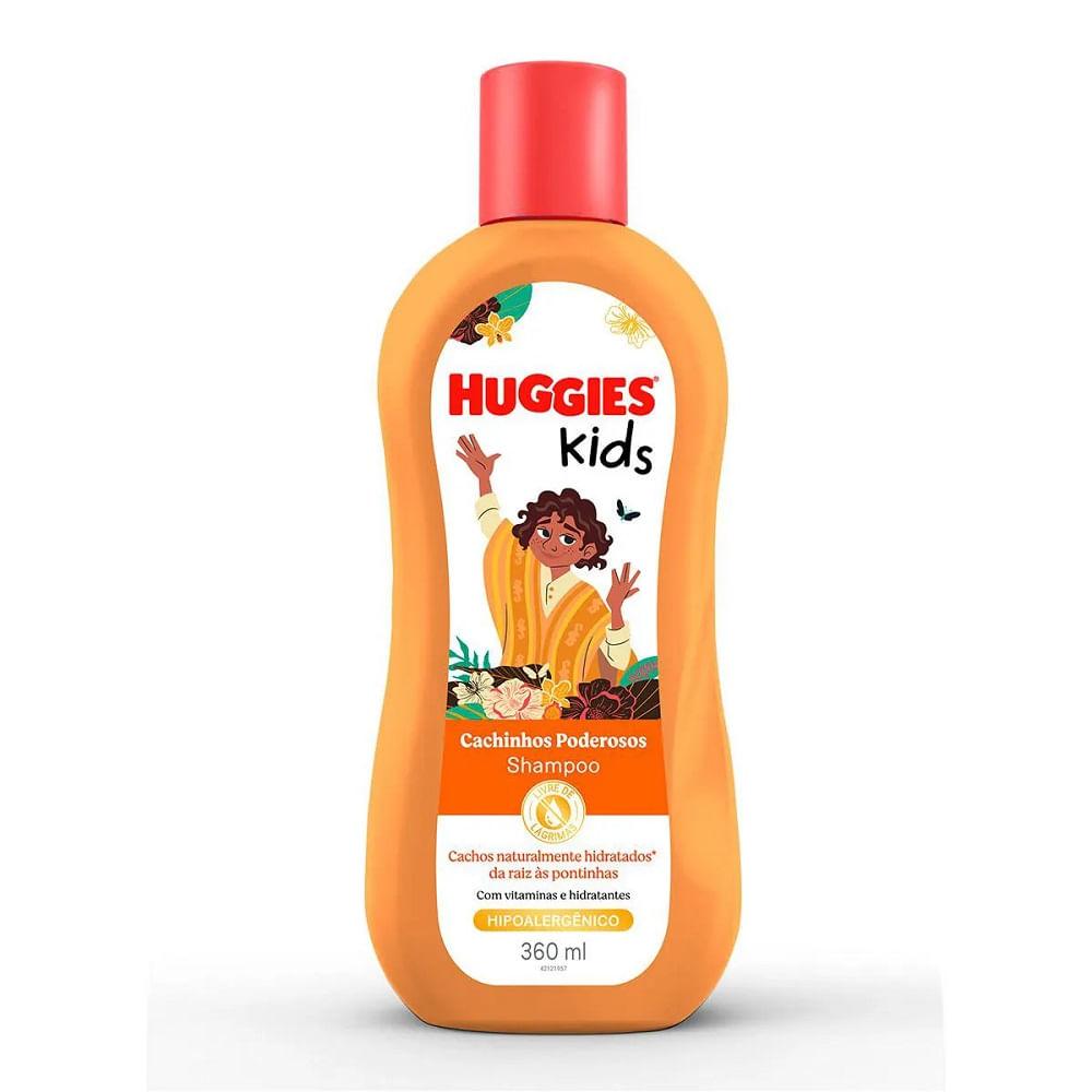 Shampoo Huggies Kids Cachinhos Poderosos 360ml - 1