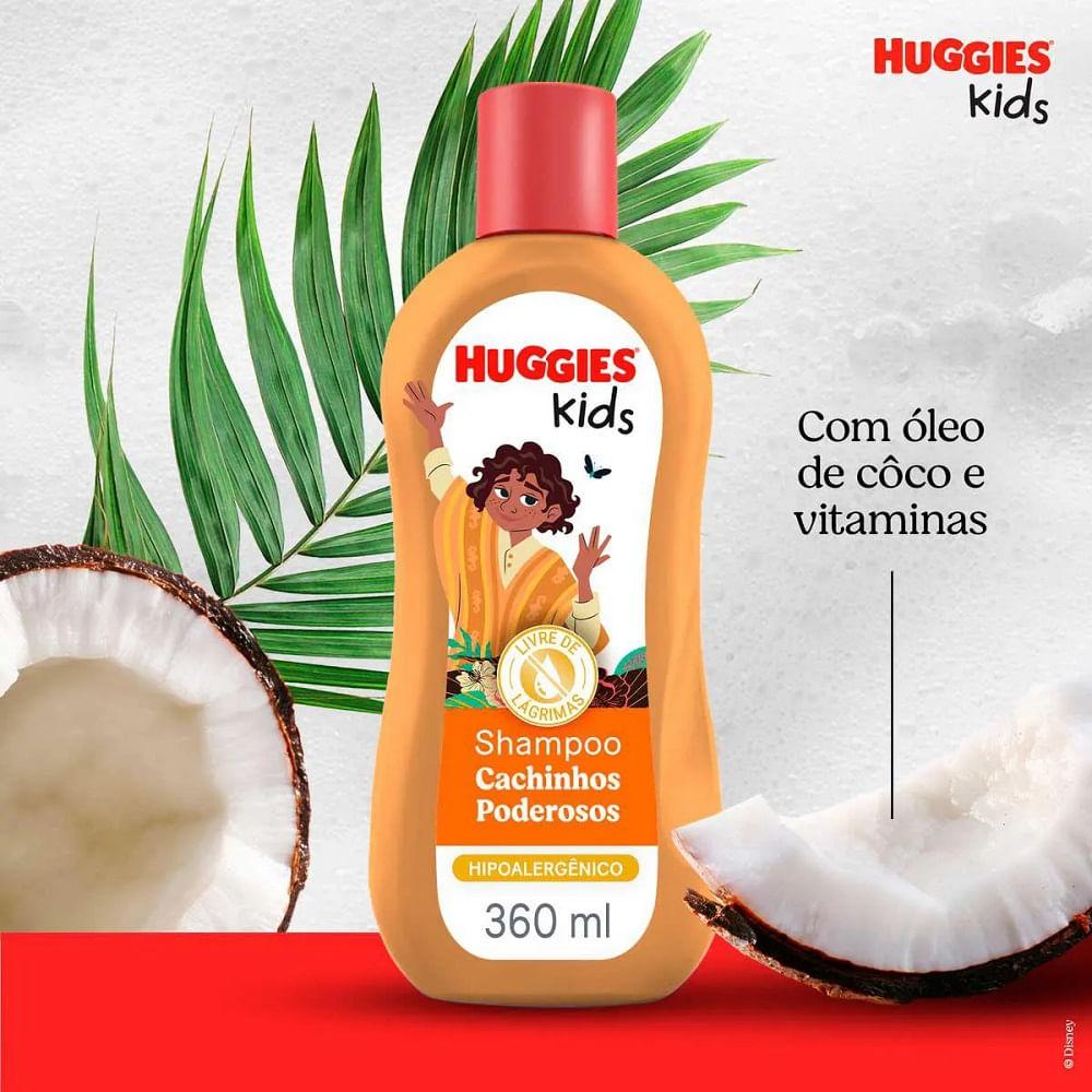 Shampoo Huggies Kids Cachinhos Poderosos 360ml - 3