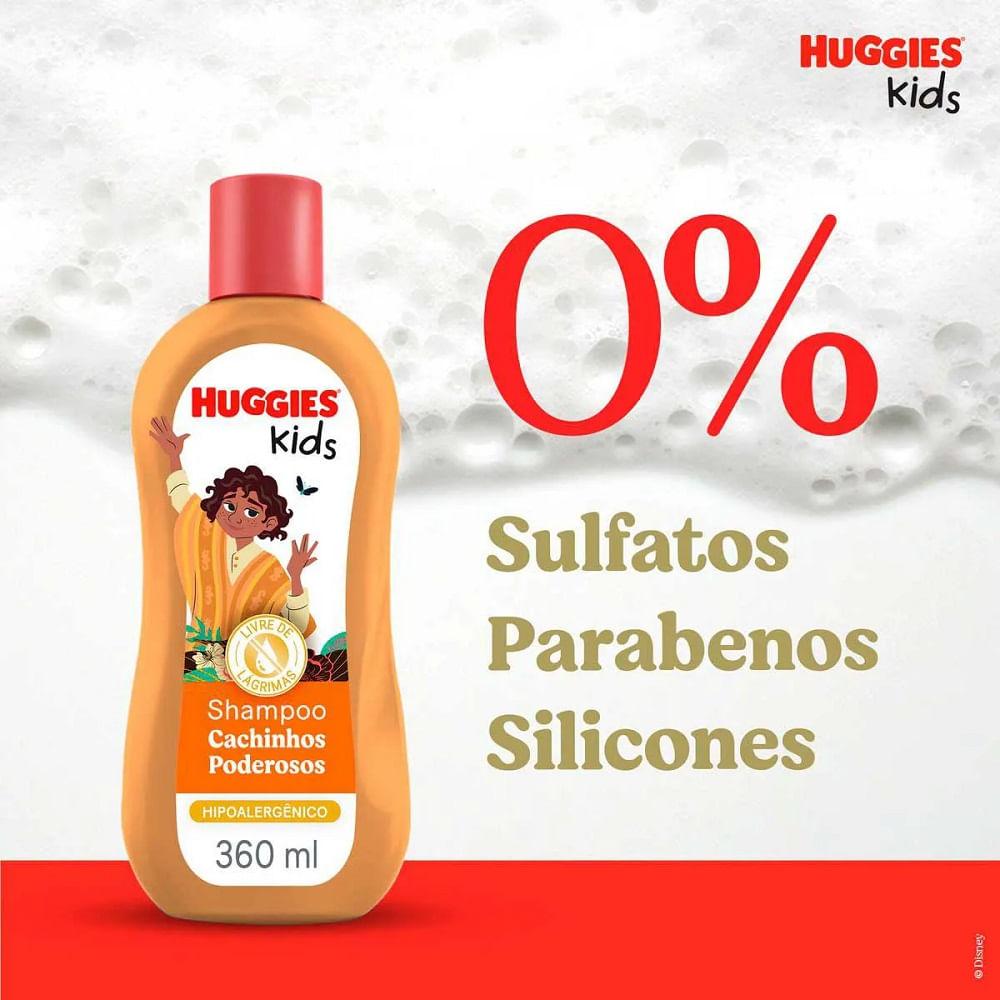 Shampoo Huggies Kids Cachinhos Poderosos 360ml - 4