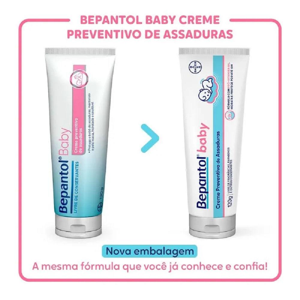 Kit 4 Creme para Assaduras Bepantol Baby 120g Cada - 2