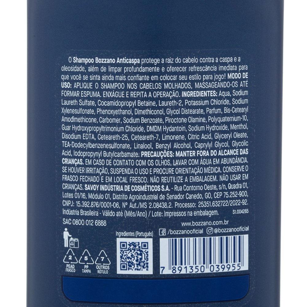Shampoo Bozzano Anticaspa 200ml - 6