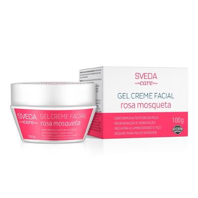 Gel Creme Facial Rosa Mosqueta Sveda Care 100g