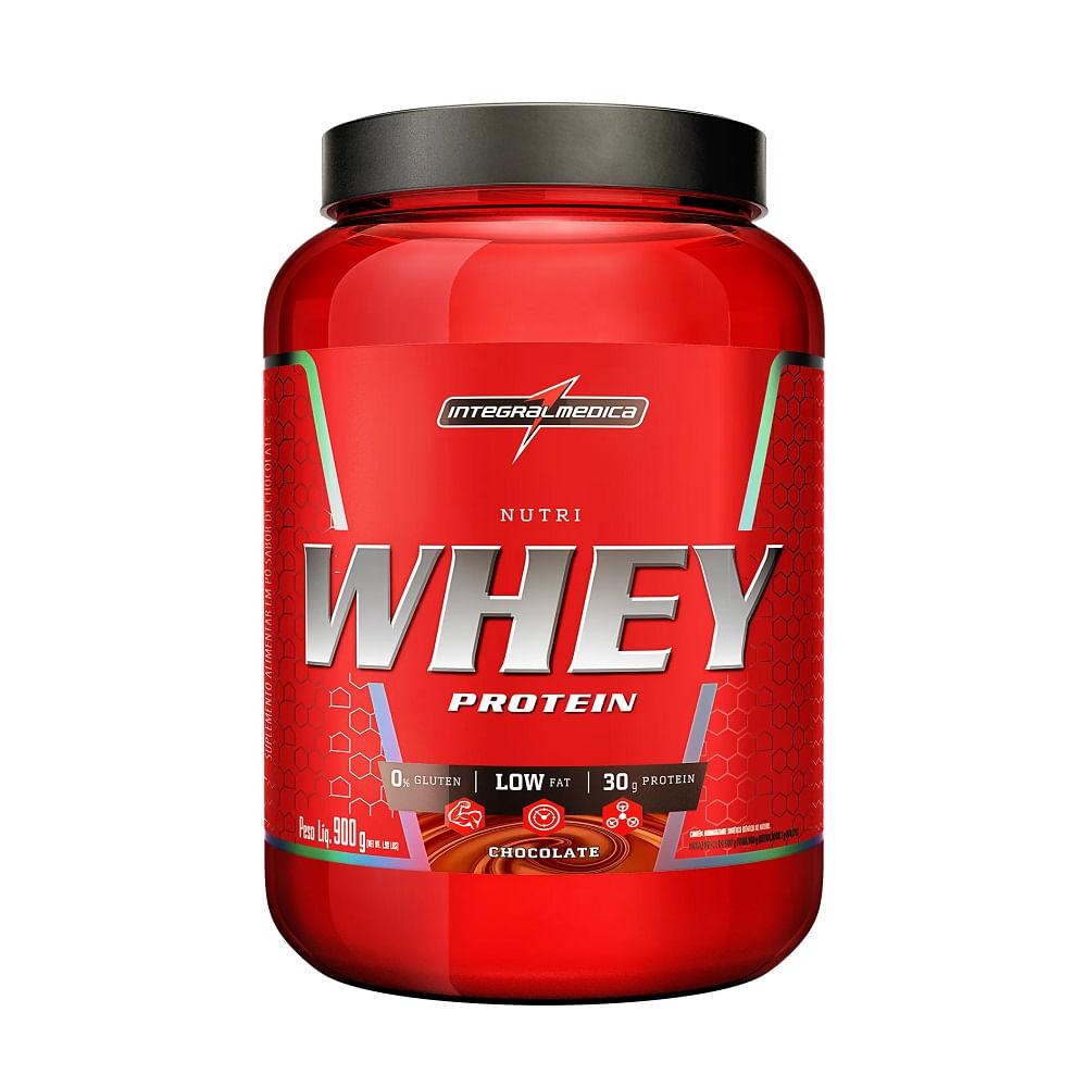 Nutri Whey Protein Integral Médica Chocolate 900g - 1