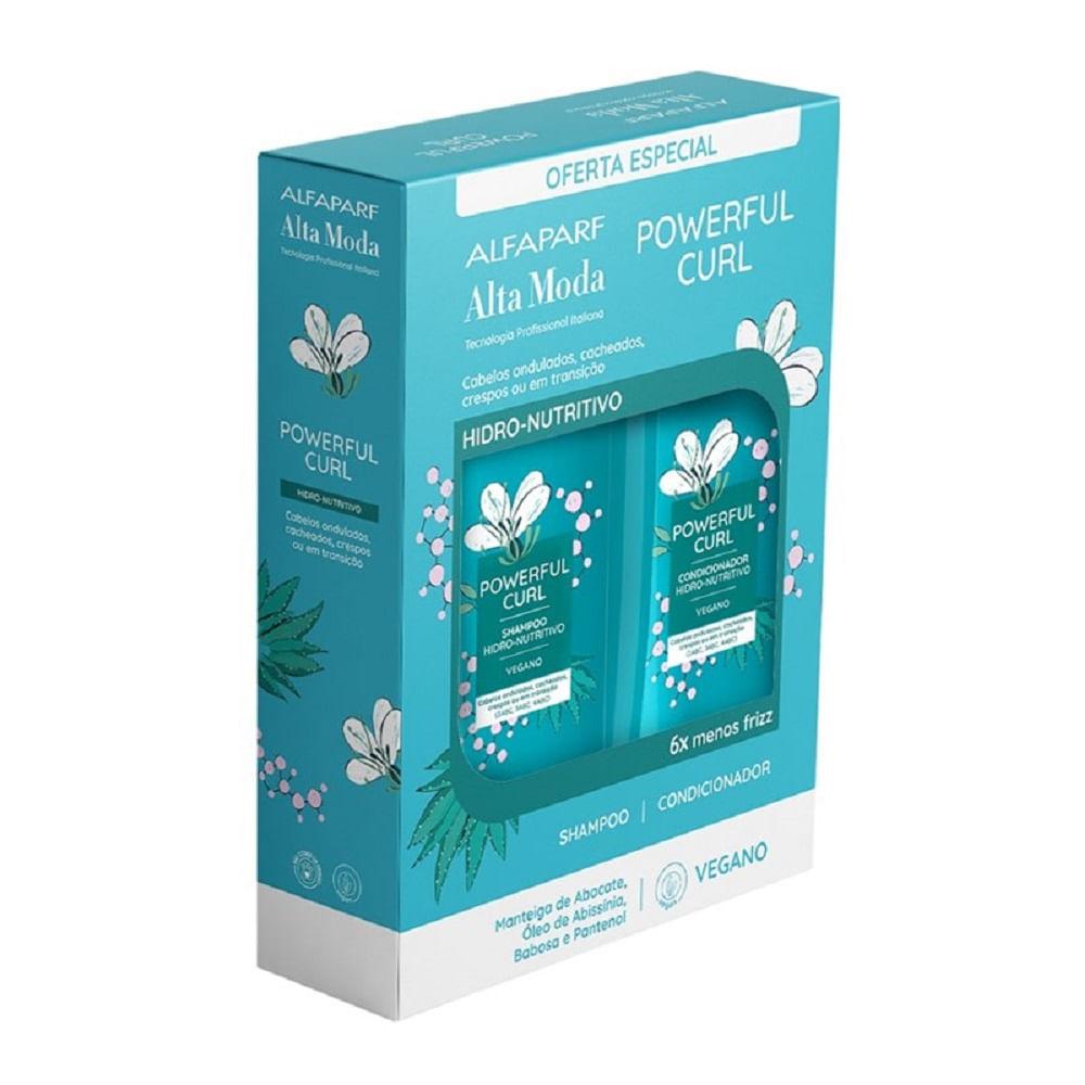 Shampoo + Condicionador Alta Moda Powerful Curl 300ml - 1