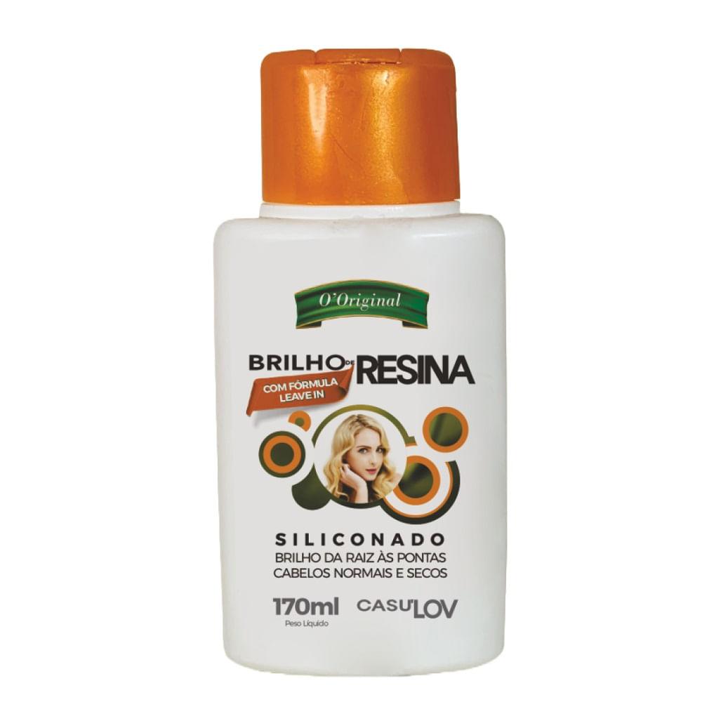 Brilho Resina Casulov Cabelos Normais Secos 170ml - 1