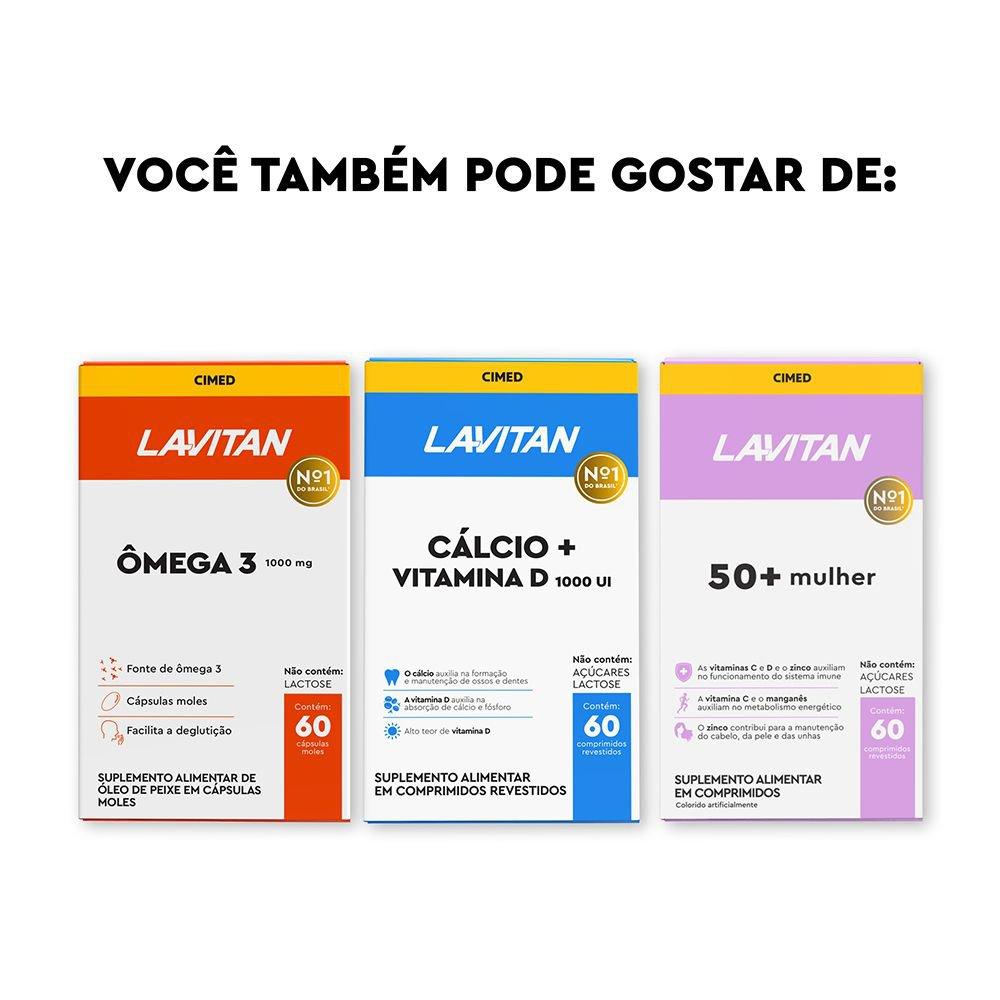 Suplemento Alimentar Lavitan Memo Neuro Com 60 Comprimidos - 6