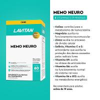 Suplemento Alimentar Lavitan Memo Neuro Com 60 Comprimidos - 5