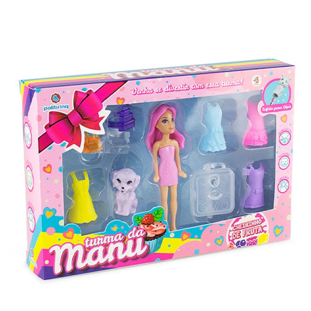 Boneca Polibrinq Turma Da Manu Sortido - 2