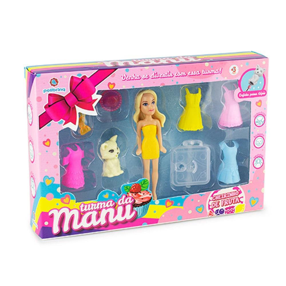 Boneca Polibrinq Turma Da Manu Sortido - 4