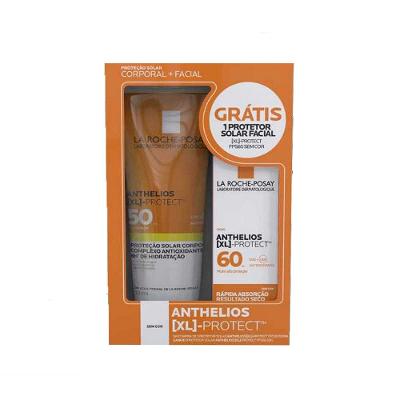 Protetor Solar Corporal Anthelios XL Protect FPS50 200ml + Protetor Solar Facial FPS60 Sem Cor 25g