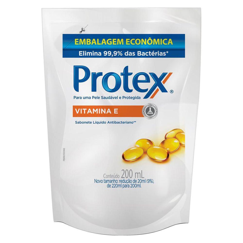 Sabonete Líquido Protex Vitamina E Refil 200ml - 1
