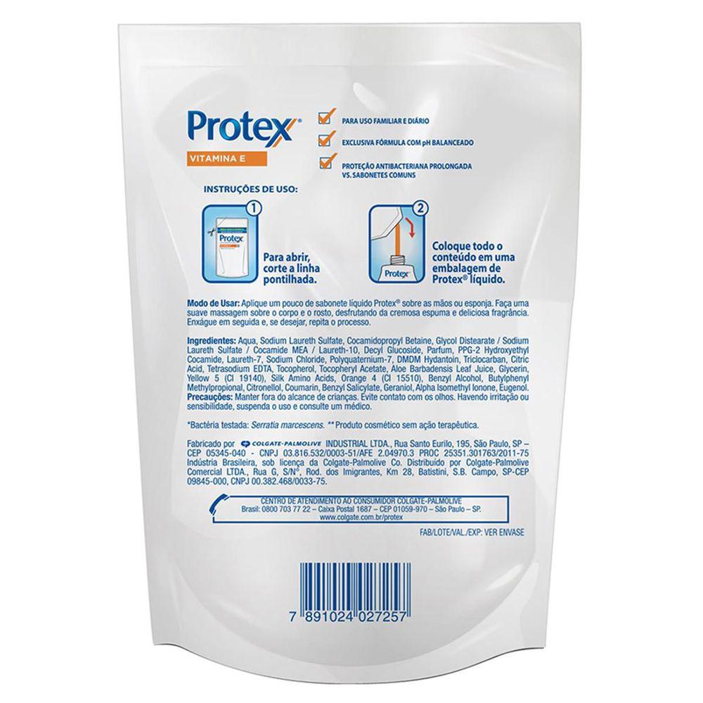Sabonete Líquido Protex Vitamina E Refil 200ml - 2