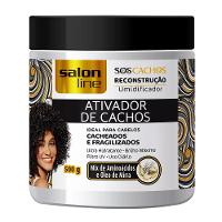 Ativador Cachos Salon Line Cachos Reconstrução 500ml - 1