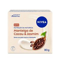 Sabonete Vegetal Nivea Nutrição da Natureza Manteiga de Cacau & Jasmim 80g - 1