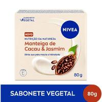 Sabonete Vegetal Nivea Nutrição da Natureza Manteiga de Cacau & Jasmim 80g - 2