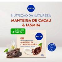 Sabonete Vegetal Nivea Nutrição da Natureza Manteiga de Cacau & Jasmim 80g - 3