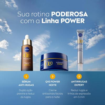 Creme Facial Nivea Antissinais Noite Q10 Power 49g