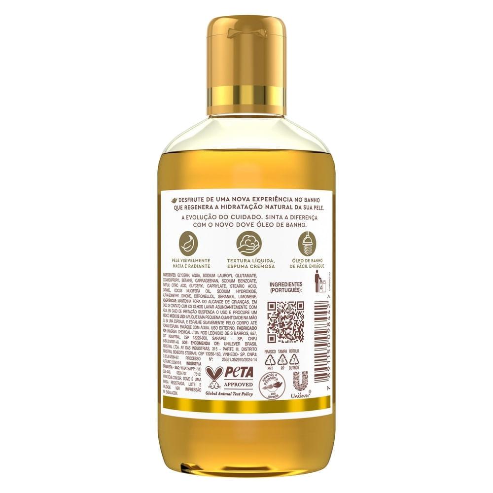 Sabonete Líquido Dove Óleo Banho Glicerinado 240ml - 2