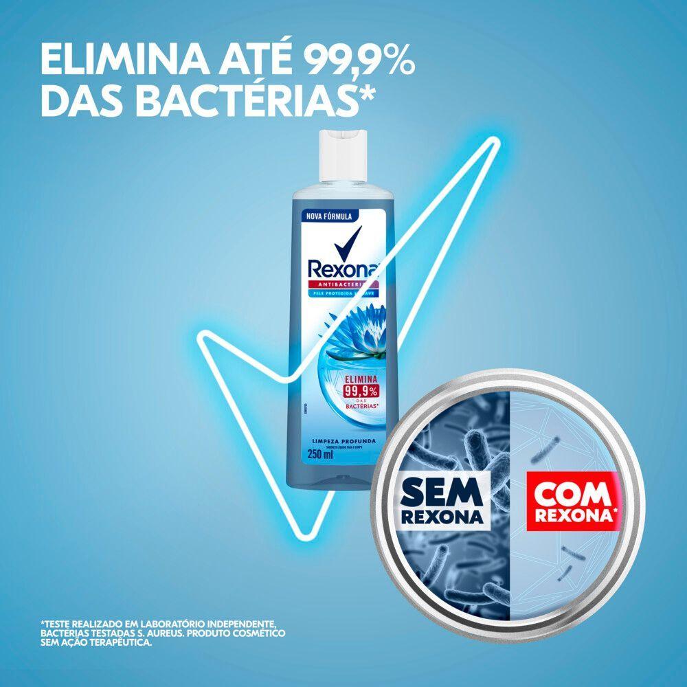 Sabonete Líquido Rexona Antibacterial Limpeza Profunda 250ml - 4