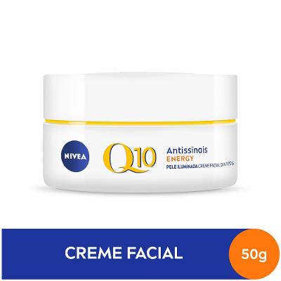 Creme Facial Antissinais Q10 Energy Dia Fps15 Nivea 50g