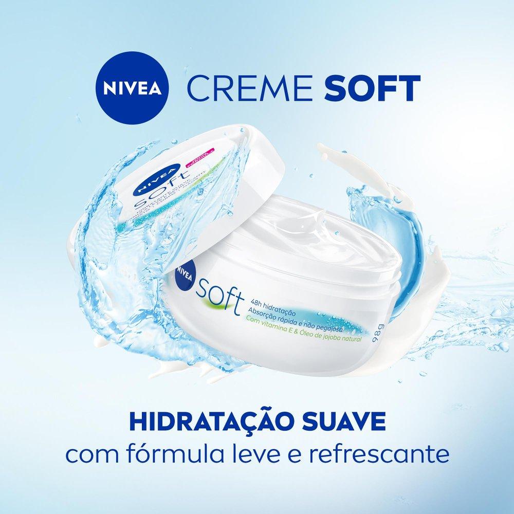 Creme Hidratante Nivea Soft 97g - 3