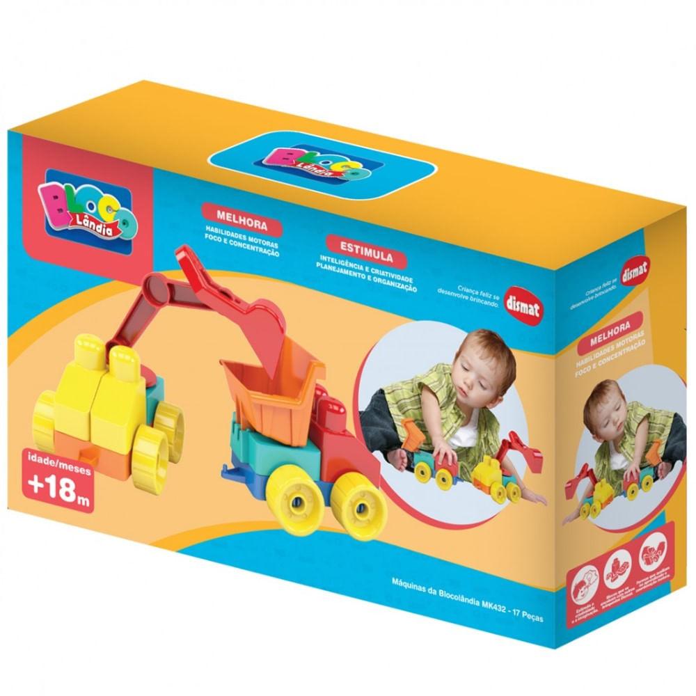 Máquinas da Blocolândia Dismat 17 Peças - 1