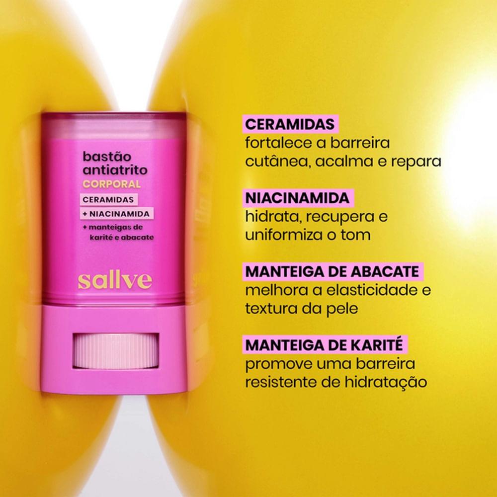 Bastão Antiatrito Corporal Sallve 15g - 2