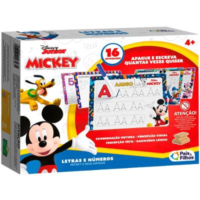 Jogo Letras e Números Mickey e Amigos