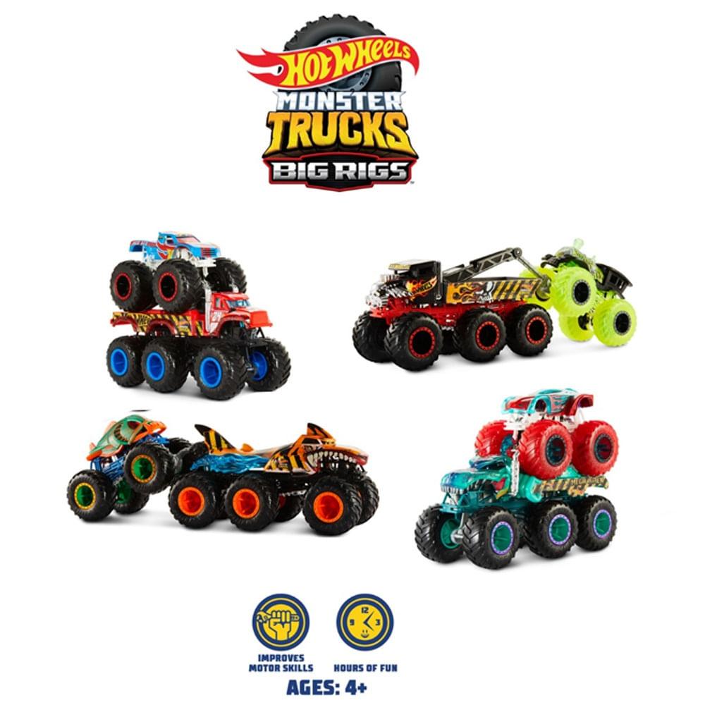 Caminhão Reboque Surpresa Hot Wheels Monster Truck Sortido - 3