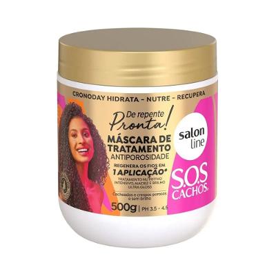 Máscara de Tratamento Salon Line SOS de Repente Pronta Antiporosidade 500g