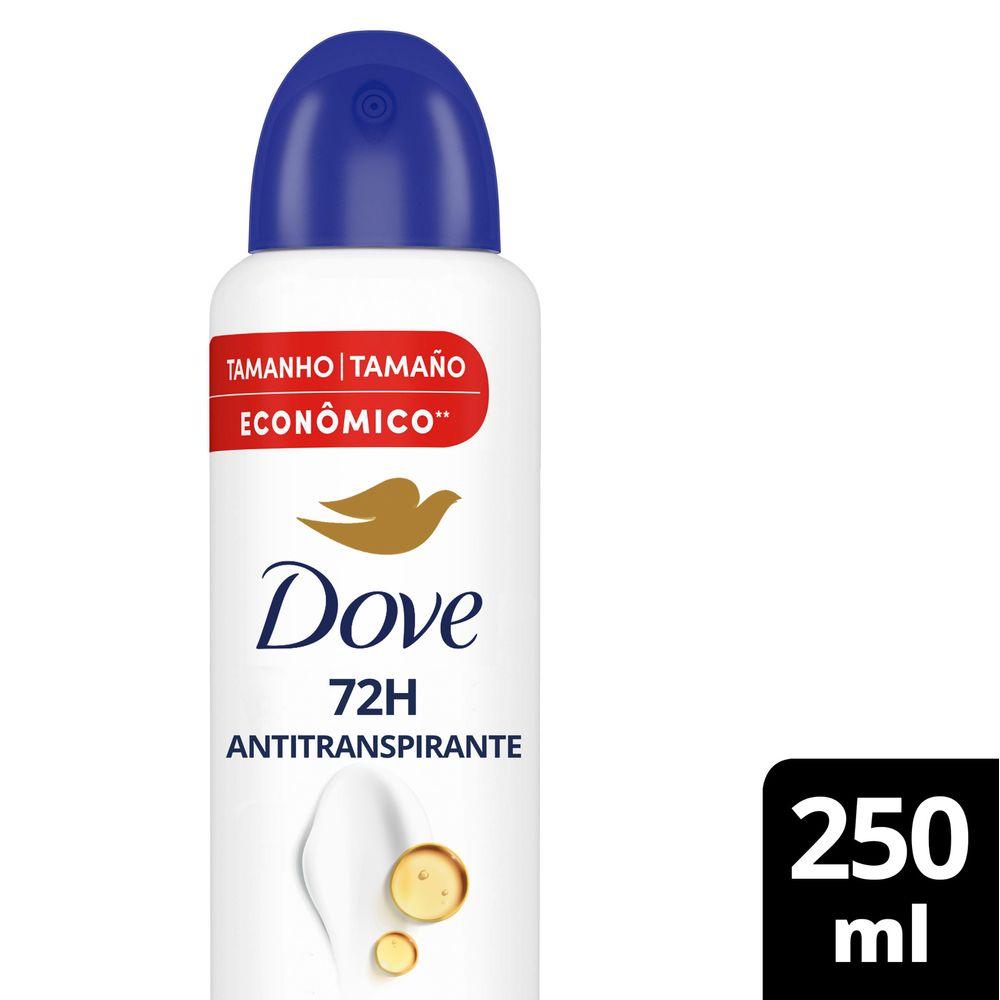 Desodorante Antitranspirante Aerosol Dove Original 250ml - 1