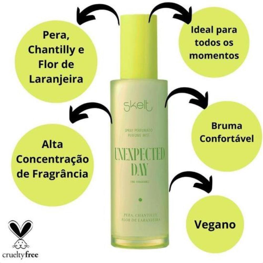 Spray Perfumado Skelt Unexpected Day Verde 100ml - 2