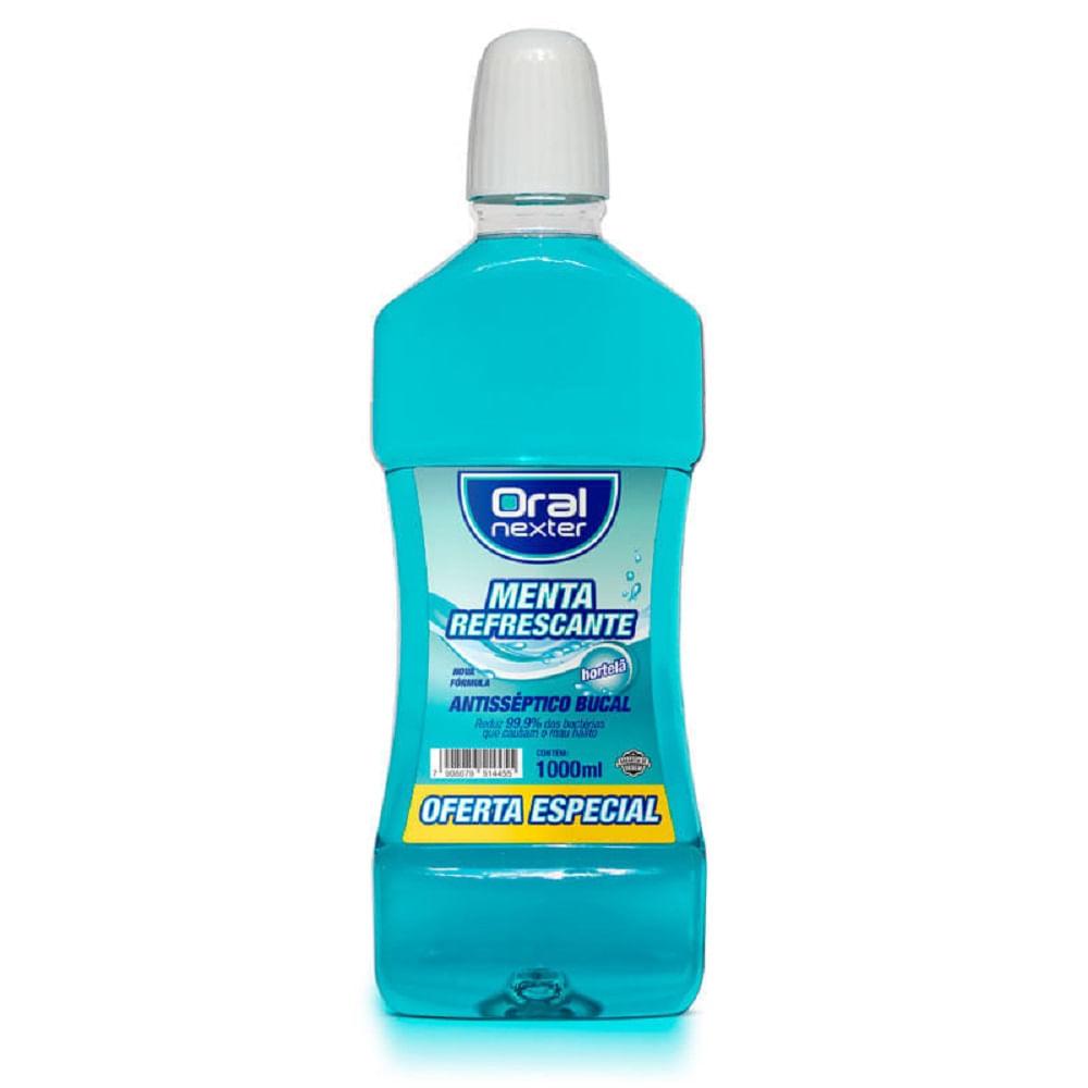 Enxaguante Bucal Oral Nexter Menta Refrescante 1L - 1