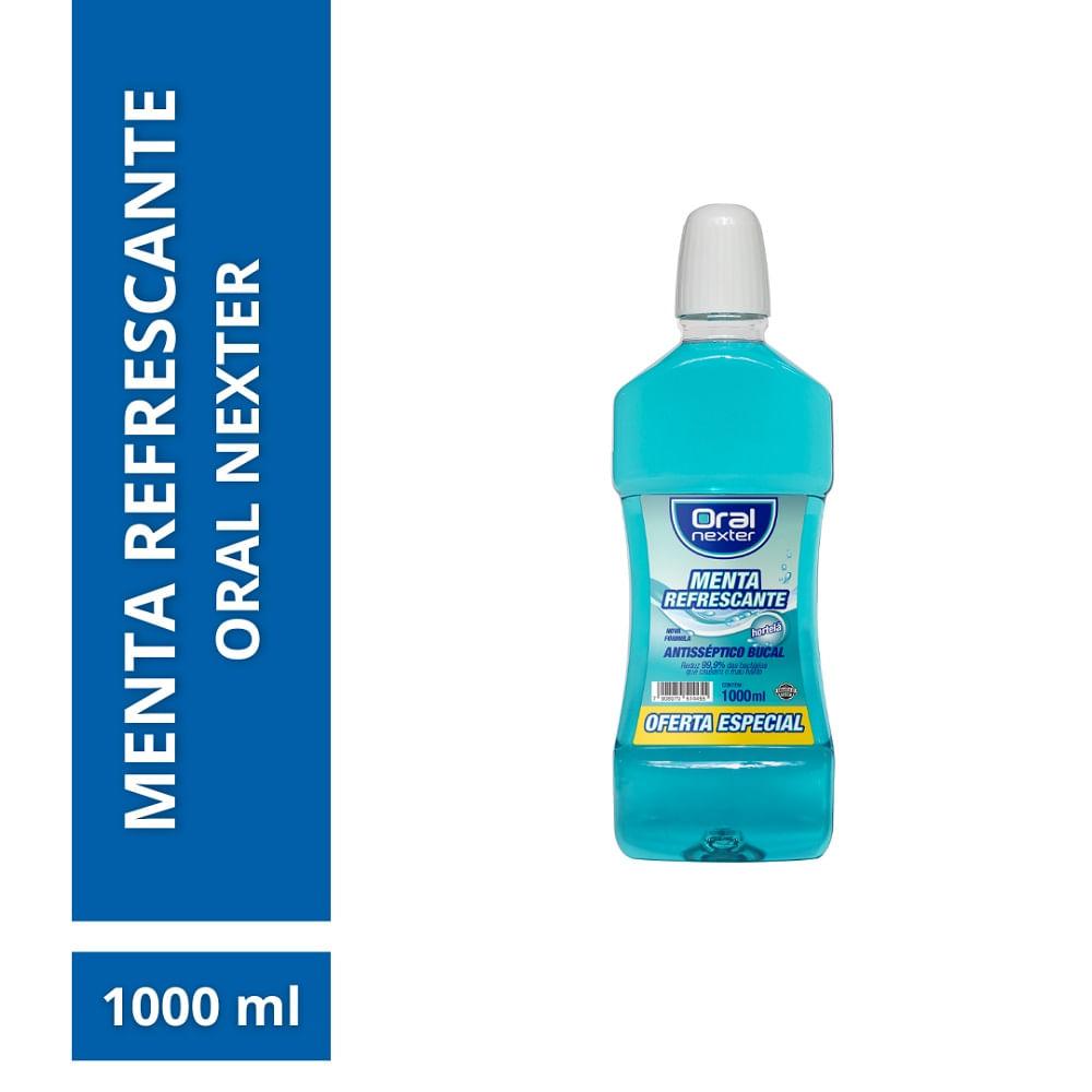 Enxaguante Bucal Oral Nexter Menta Refrescante 1L - 2