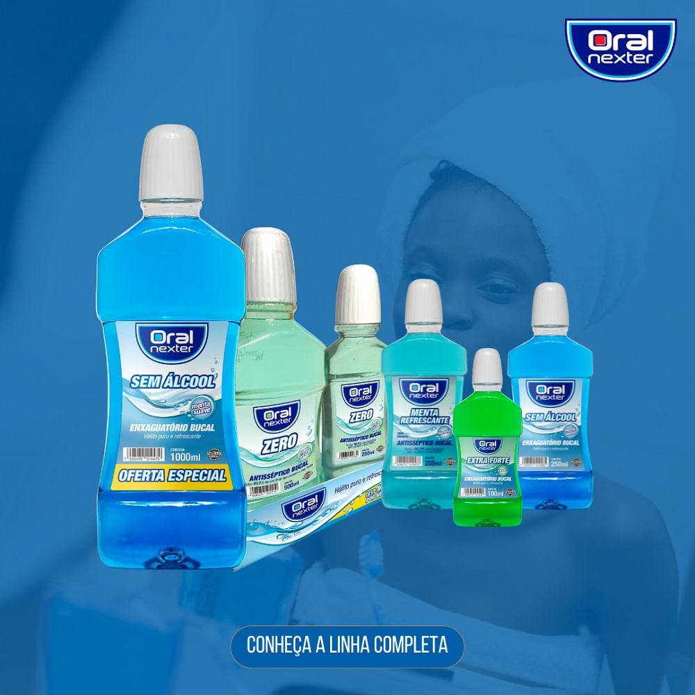 Enxaguante Bucal Oral Nexter Extra Forte Menta 100ml - 4