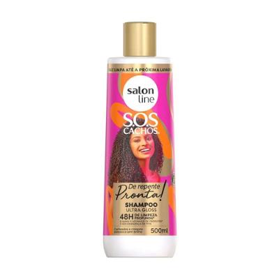 Shampoo Salon Line SOS Cachos de Repente Pronta 500ml