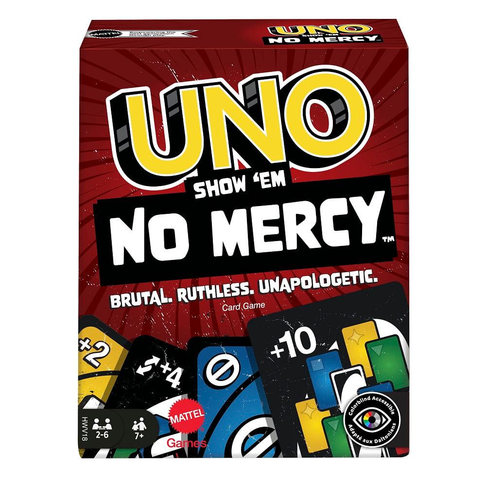 Jogo de Cartas Uno No Mercy Mattel - 1
