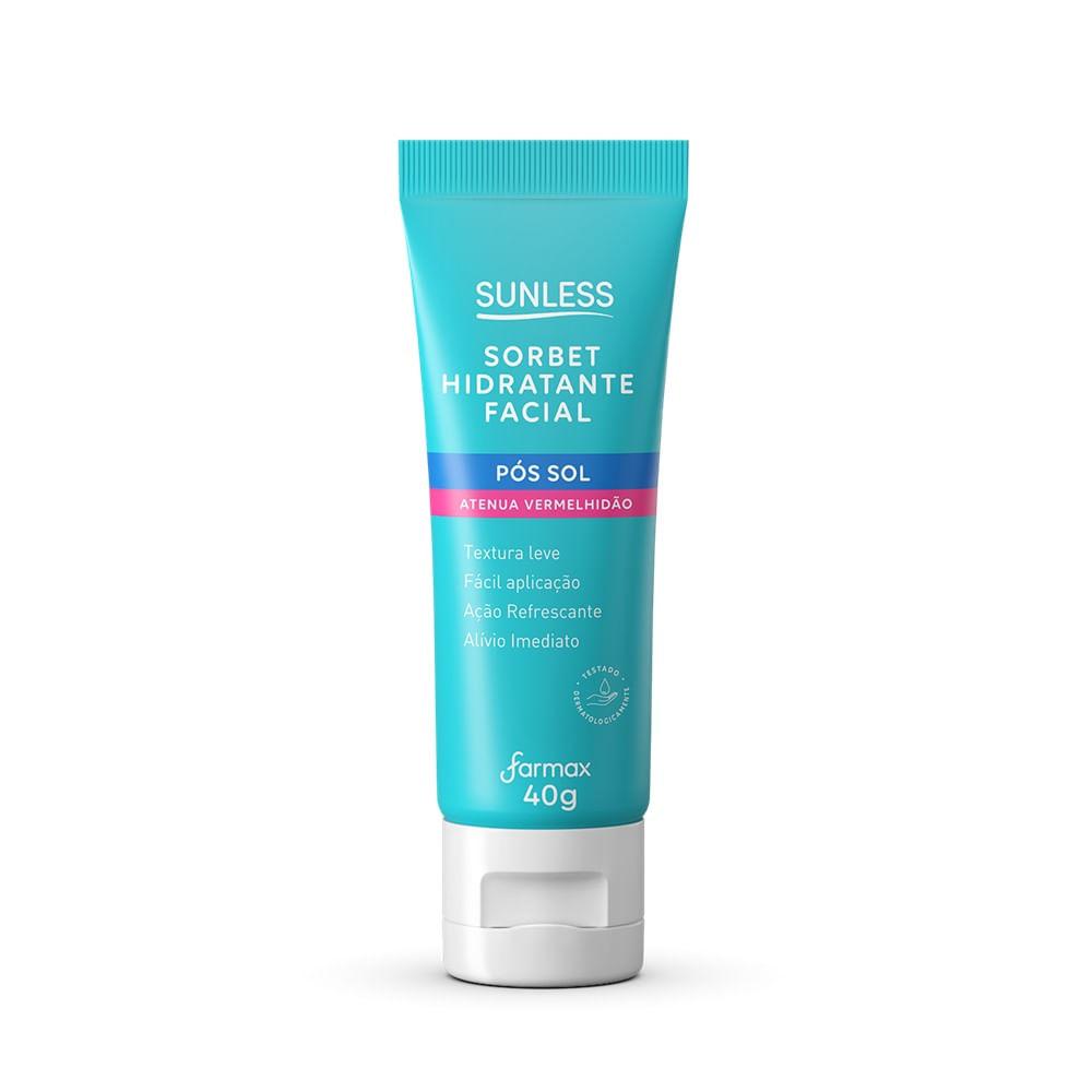 Hidratante Facial Sunless Sorbet Pós Sol 40g - 1