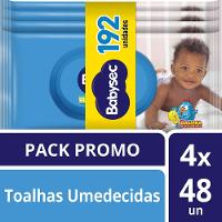 Lenço Umedecido Babysec Galinha Pintadinha Ultrafresh 192 Unidades - 1