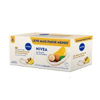 Sabonete Vegetal Nivea Nutrição da Natureza Manteiga de Karité & Lima da Pérsia 80g 6 Unidades - 1