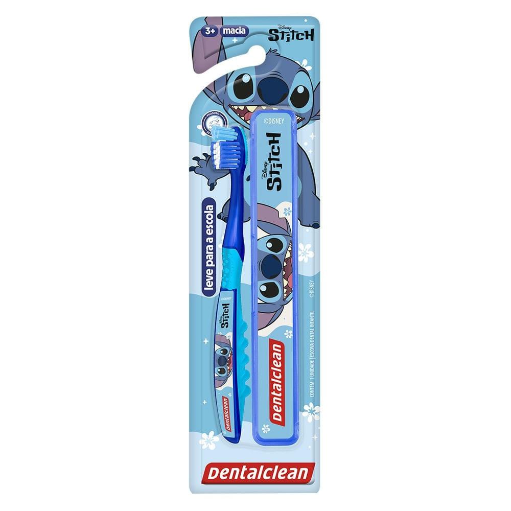 Escova Dental Escolar Infantil Stitch Dentalclean - 1