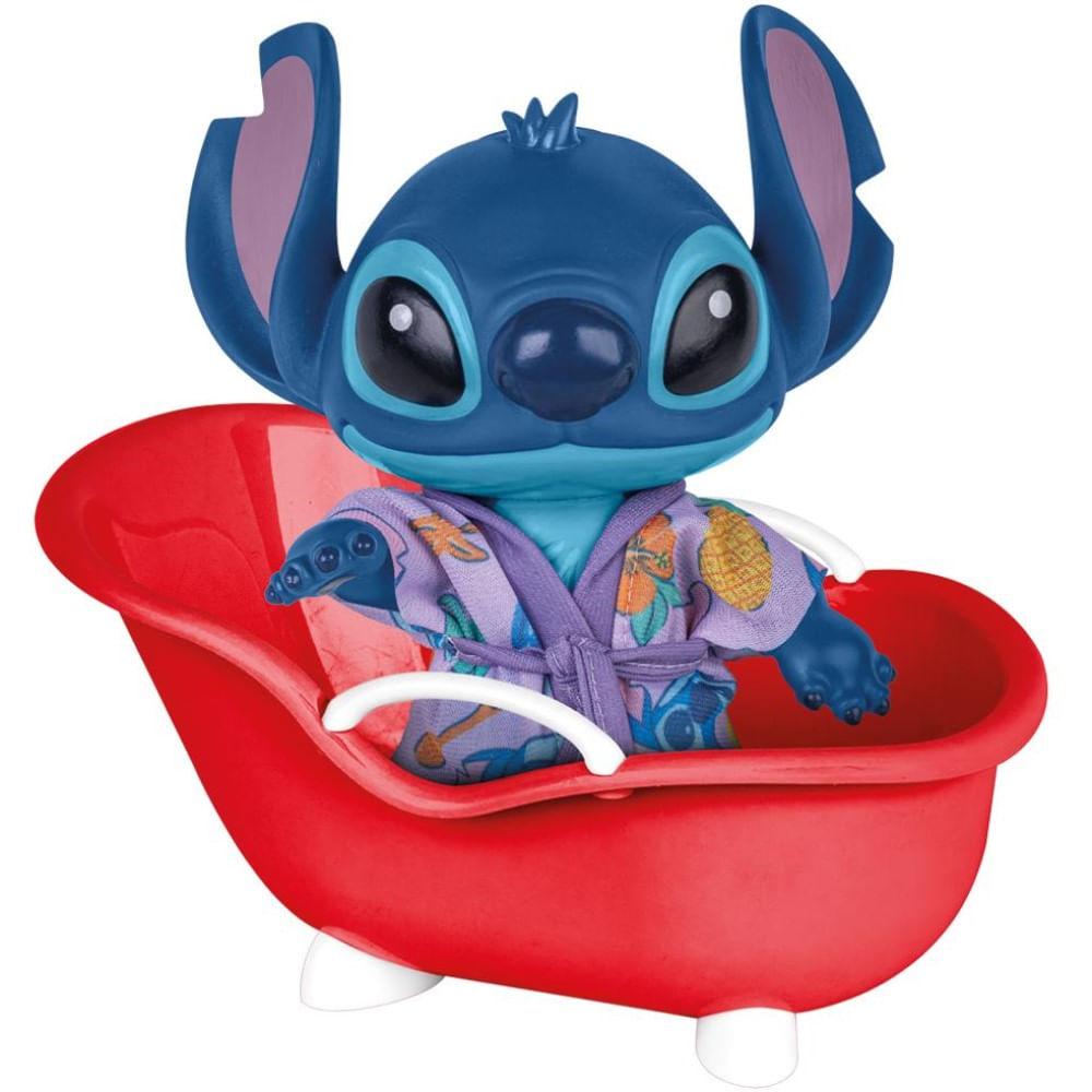 Boneco Stitch Banho Divertido Cotiplás Disney - 3