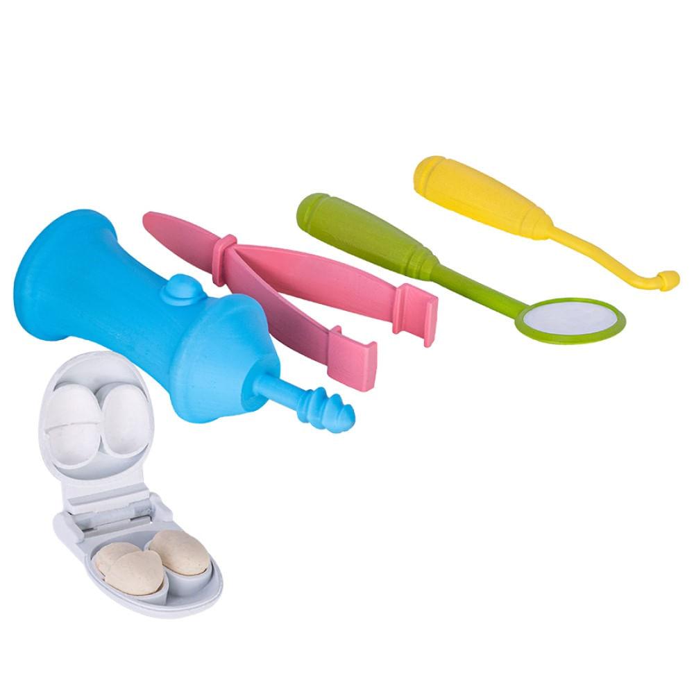 Kit Dentista Stitch Disney Cotiplás - 4