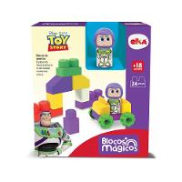 Blocos Mágicos de Montar Buzz Toy Story Elka 24 Peças - 1